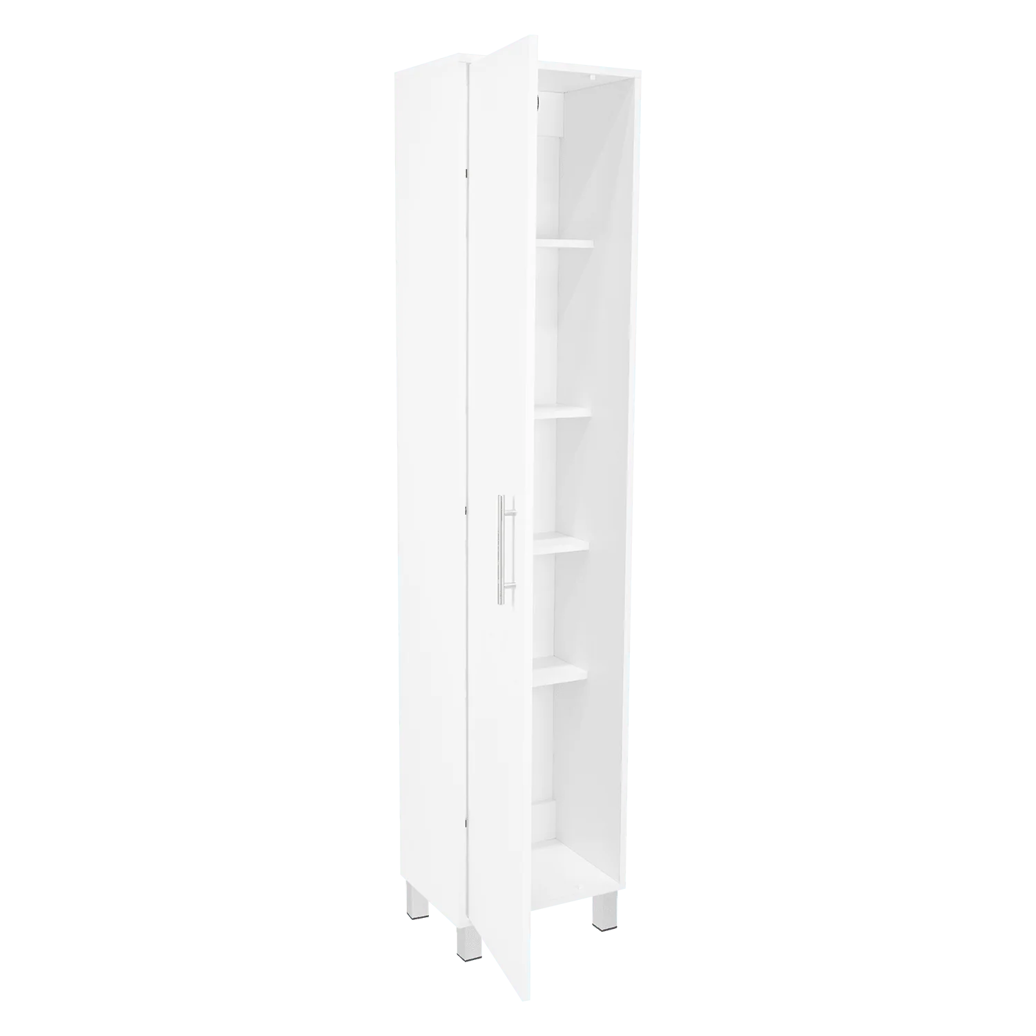 MUEBLE DE ASEO JALISCO, BLANCO, GRAN ESPACIO PARA ALMACENAR ARTICULOS DE ASEO, CON COLGADERO DE ESCOBAS ZF - Image 7