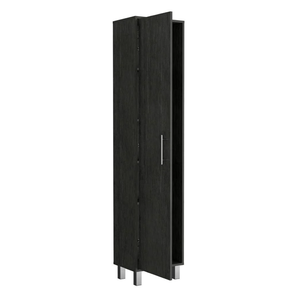 MUEBLE DE ASEO JALISCO, GRIS, GRAN ESPACIO PARA ALMACENAR ARTICULOS DE ASEO, CON COLGADERO DE ESCOBAS ZF - Image 6