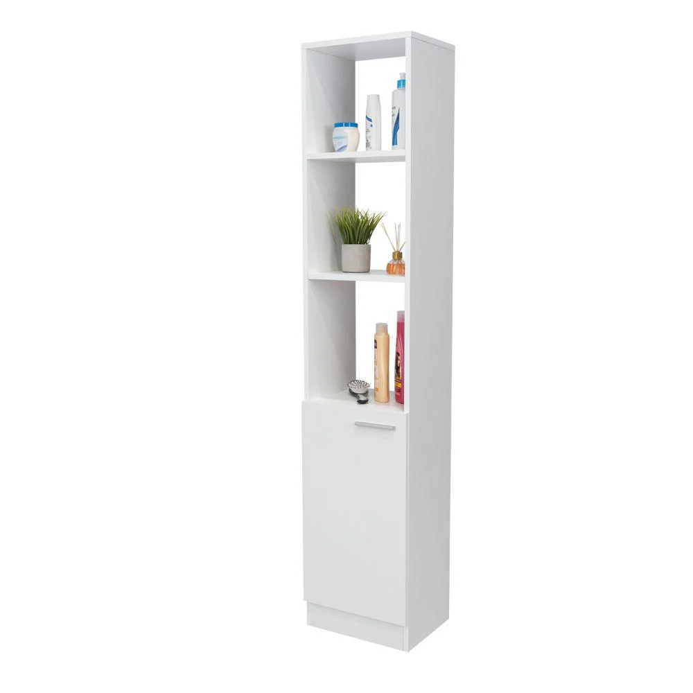 ORGANIZADOR DE BAÑO AQUA, BLANCO, CON VARIEDAD DE ENTREPAÑOS - Image 3