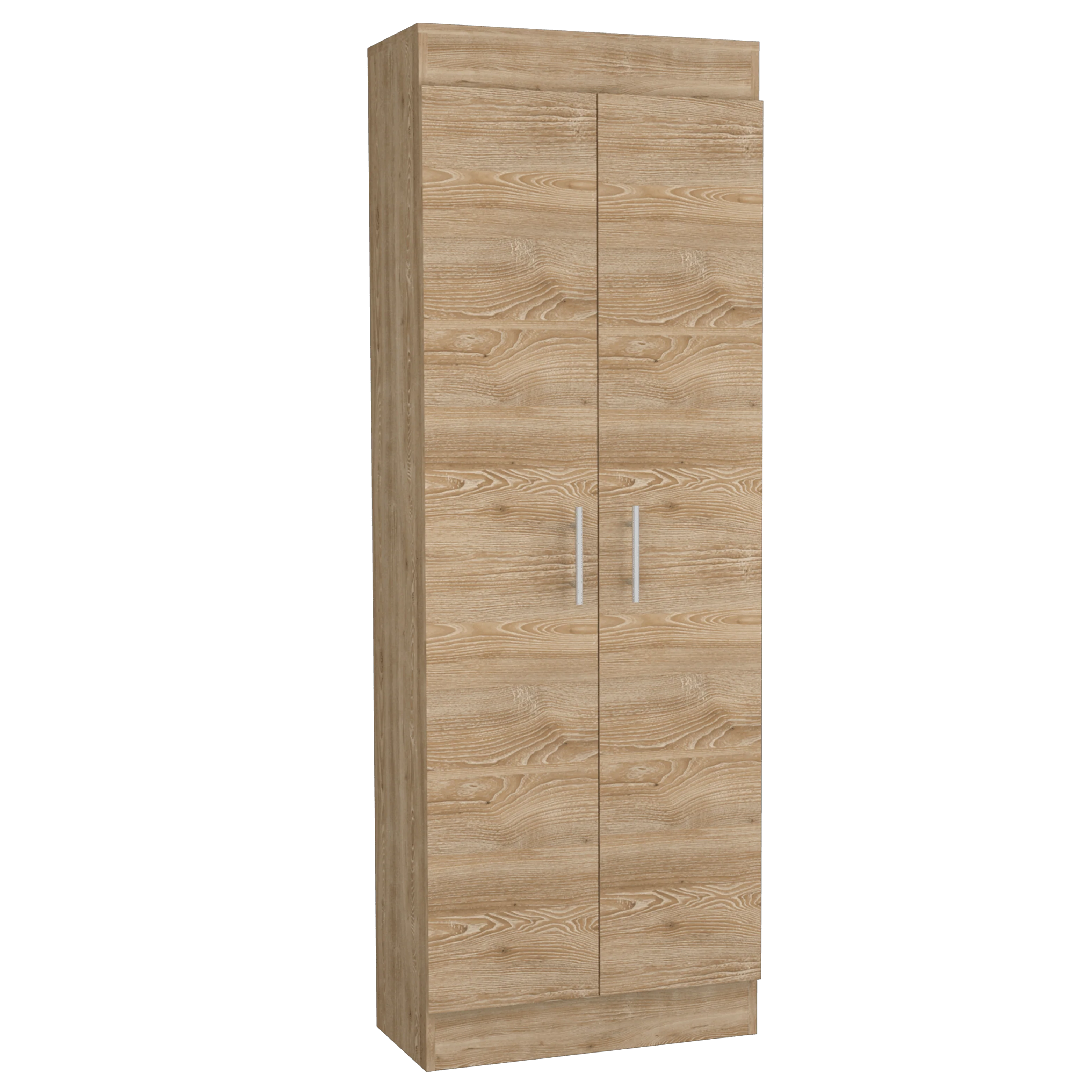 MUEBLE MULTIUSOS BARLOVENTO, MIEL, CUENTA CON CINCO ENTREPAÑOS Y DOS PUERTAS BATIENTES - Image 5