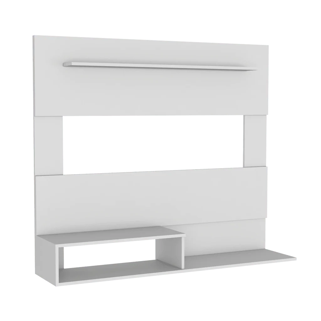 MUEBLE MULTIUSOS ASCHER, BLANCO, CON ESPACIO PARA TELEVISOR DE HASTA 55 PULGADAS - Image 4