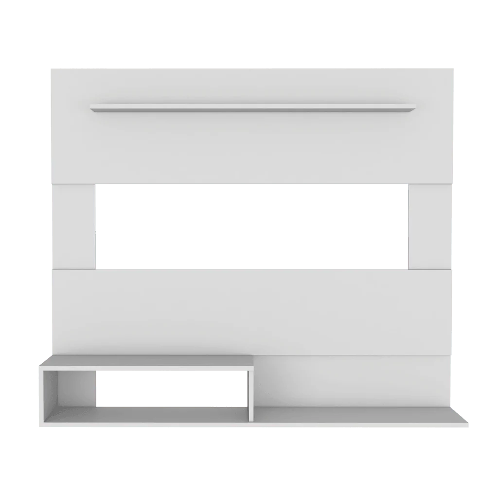 MUEBLE MULTIUSOS ASCHER, BLANCO, CON ESPACIO PARA TELEVISOR DE HASTA 55 PULGADAS - Image 5