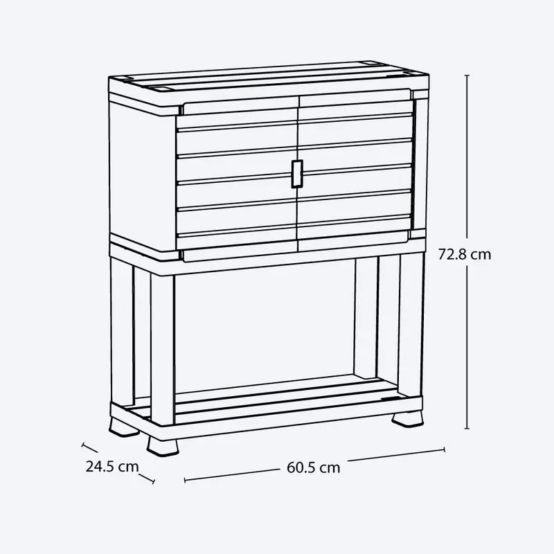 Mueble Organizador Negro - Image 4