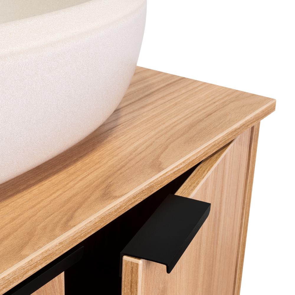 MUEBLE PARA LAVAMANOS CASTEL, FRESNO EUROPEO, INCLUYE LAVAMANOS CORONA EN PORCELANA SANITARIA - Image 12