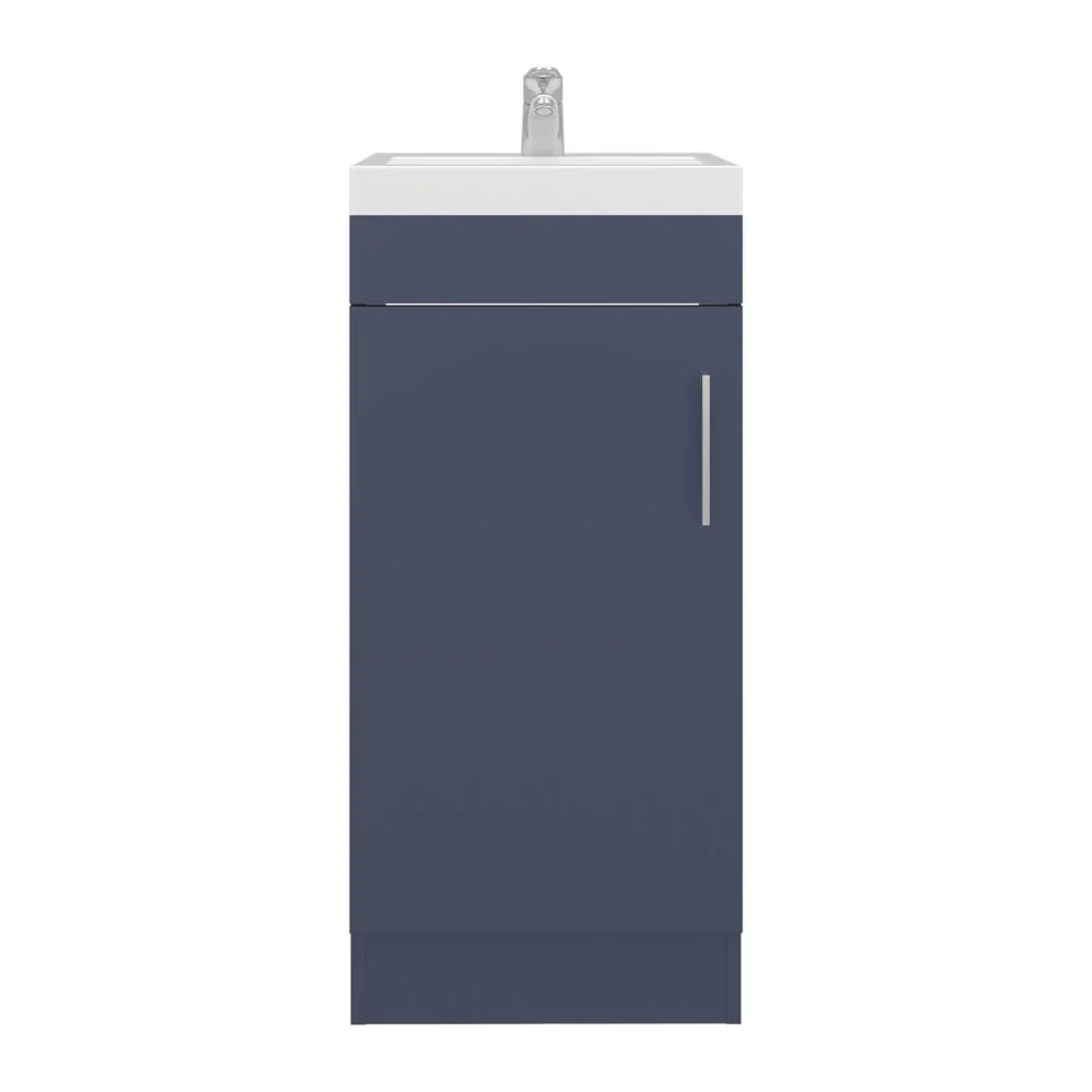MUEBLE PARA LAVAMANOS OPORTO, KRONOS AZUL, CON UNA PUERTA ABATIBLE - Image 5
