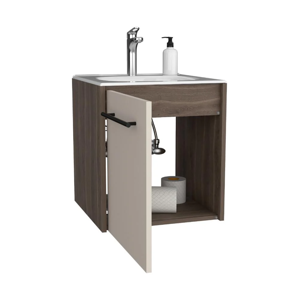 MUEBLE PARA LAVAMANOS VULCAN, MILAN Y CAPRI, INCLUYE LAVAMANOS CORONA EN PORCELANA SANITARIA - Image 5