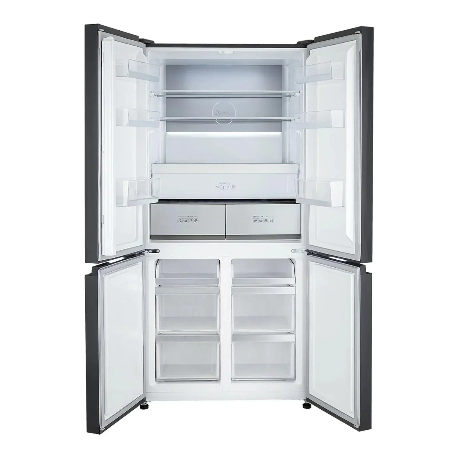 Nevera Cross Door Moscu 586 Litros Panel Digital - Negra - Image 2