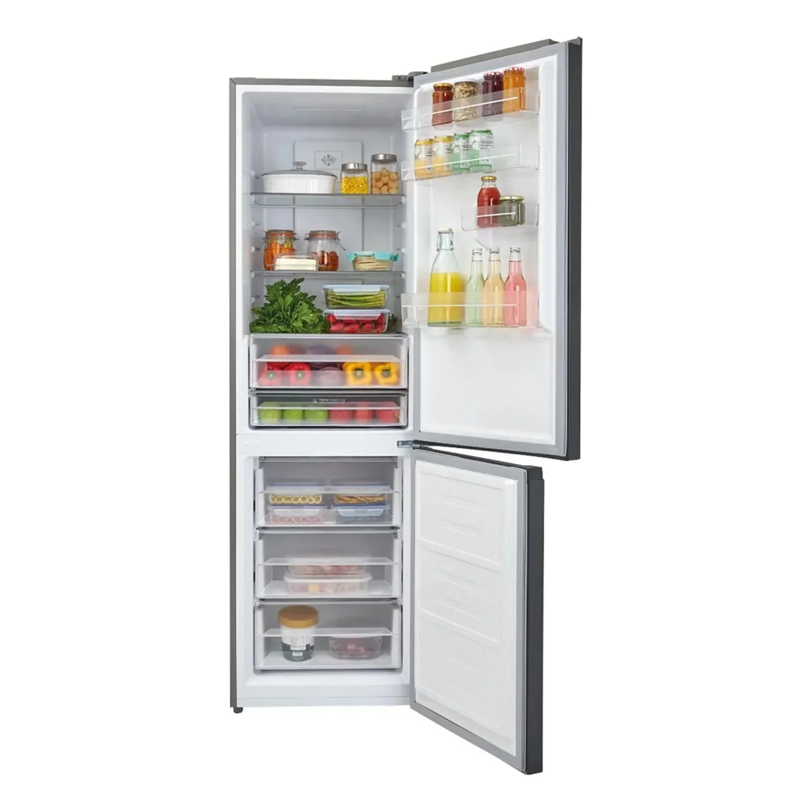 Nevera Haceb Bottom Mount 382 Litros - Panel Digital - Negro - Image 2