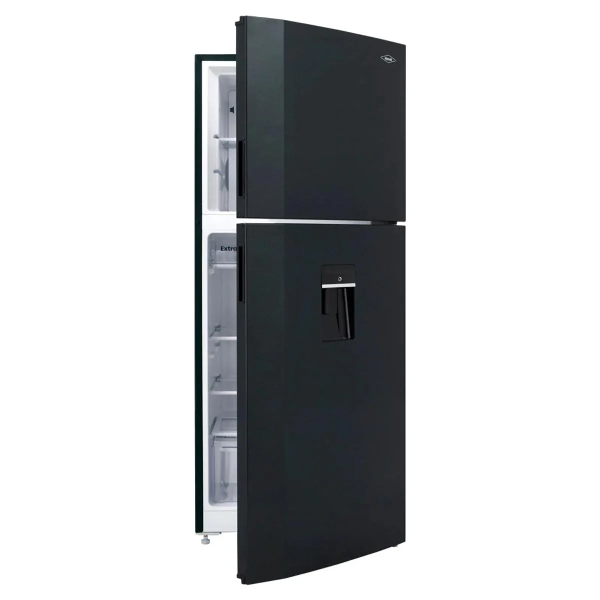 Nevera Haceb No frost 404 Litros dispensador de agua manija integrada Negro Esmeralda inverter - Image 6