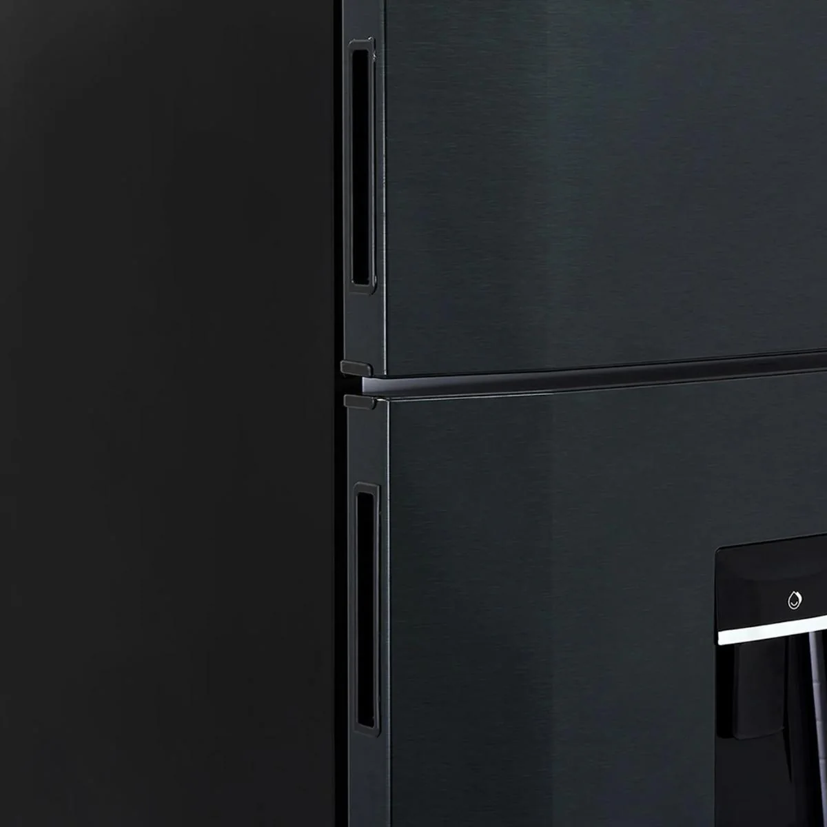 Nevera Haceb No frost 404 Litros dispensador de agua manija integrada Negro Esmeralda inverter - Image 8