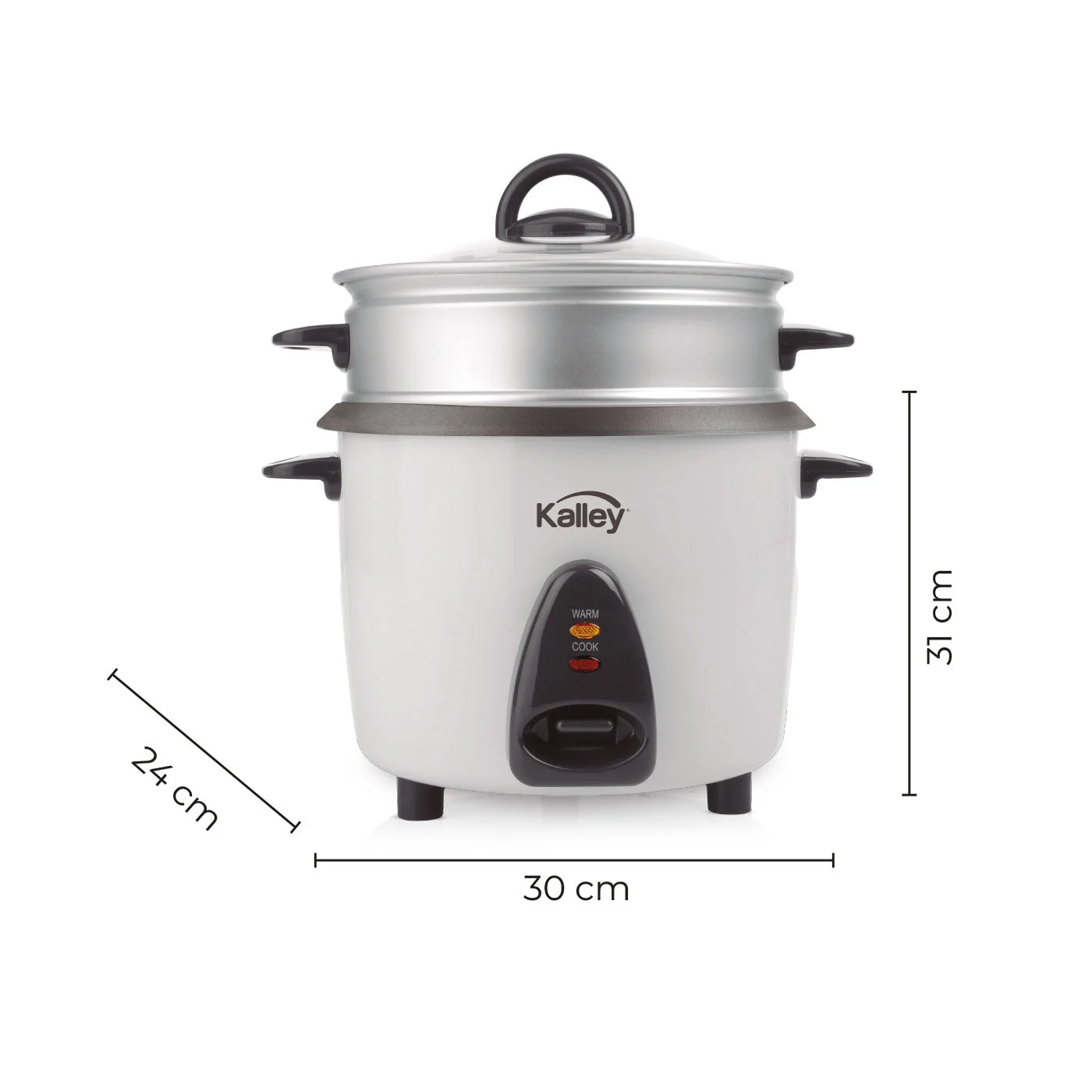 Olla De Arroz 1.4l K-Rc14b, Blanco - Image 6
