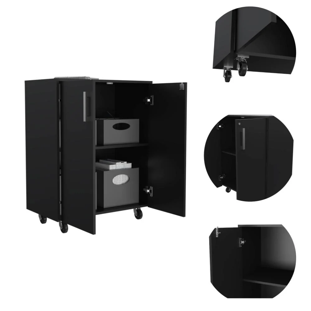 ORGANIZADOR PARA GARAJE BASED, WENGUE, CON CERRADURA Y LLAVE PARA PUERTA ZF - Image 10