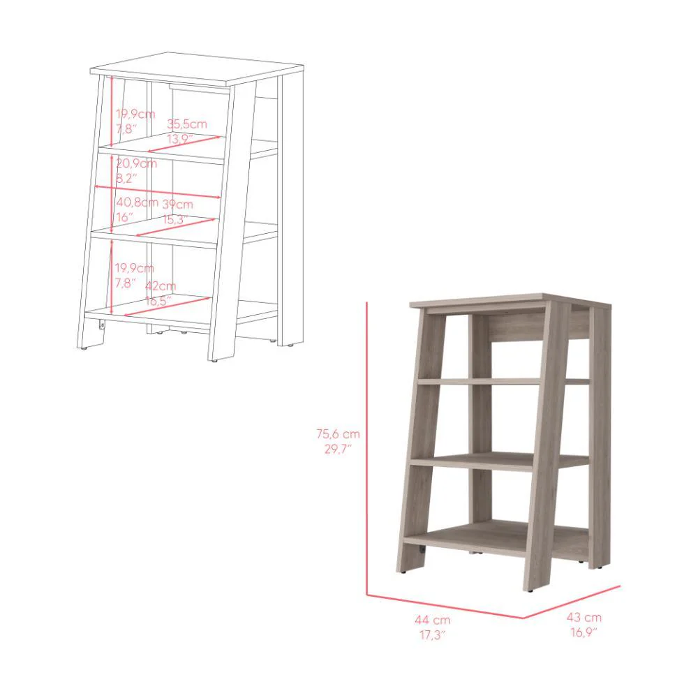 ORGANIZADOR DE BAÑO IZIDRO, HUMO, CON MÚLTIPLES ENTREPAÑOS PARA UBICAR OBJETOS - Image 7