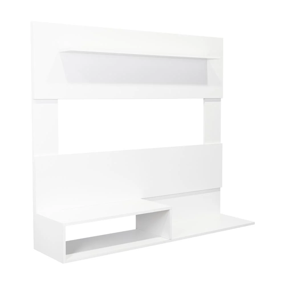 PANEL DE TV ASCHER, BLANCO, CON ESPACIO PARA TELEVISOR DE HASTA 55 PULGADAS - Image 6