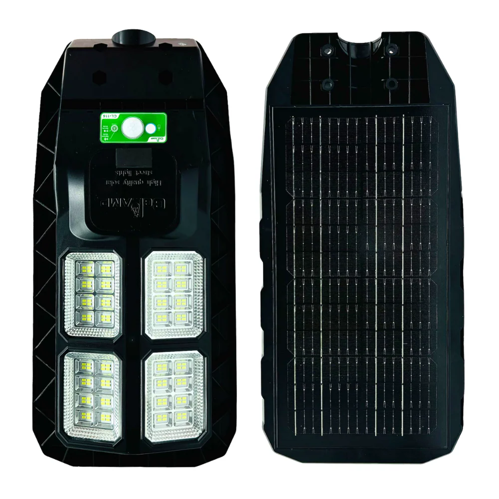 PANEL REFLECTOR SOLAR 600W CON SENSOR DE MOVIMIENTO 15 HORAS
