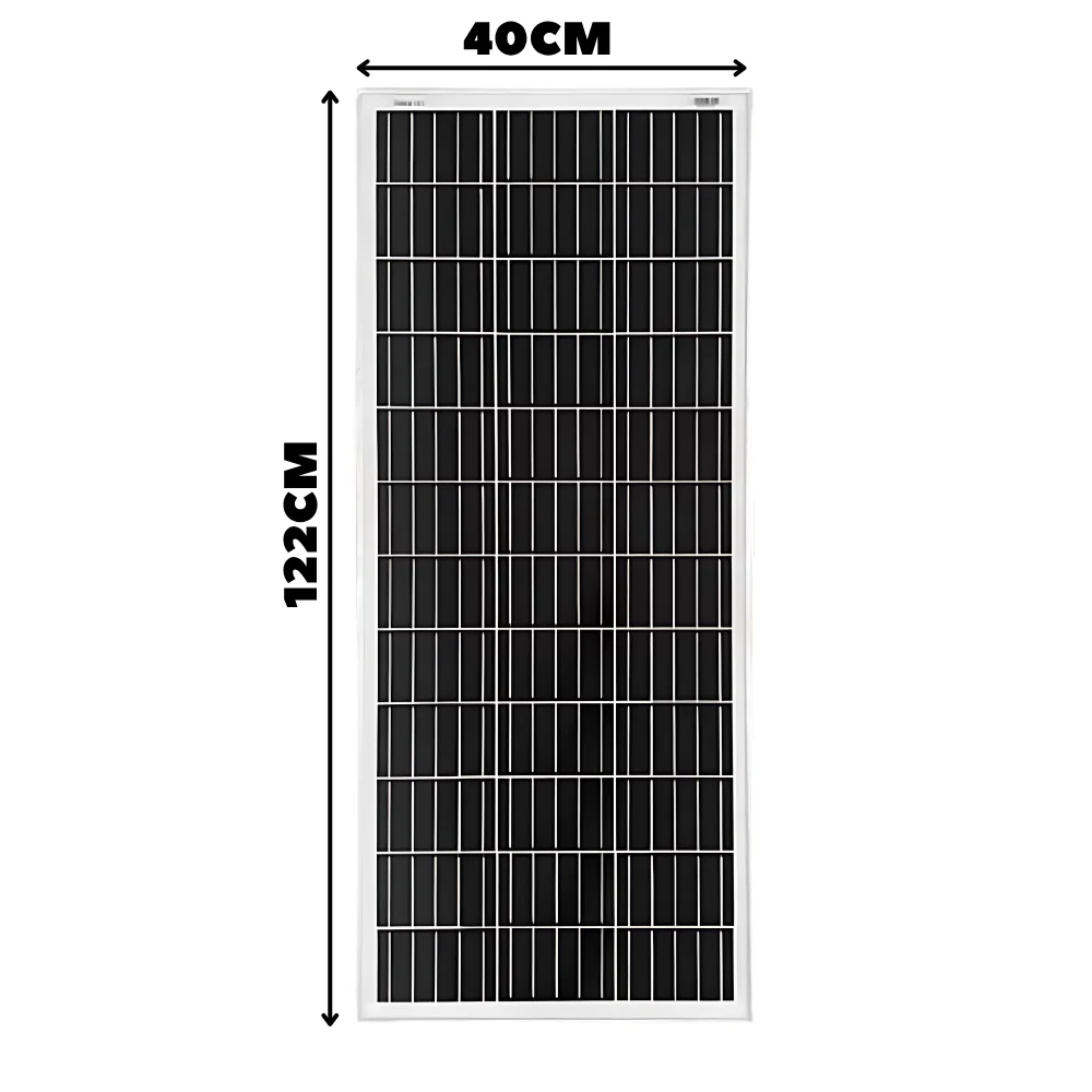 PANEL SOLAR MONOCRISTALINO KIT SOLAR CASAS FINCAS 100W 18V - Image 5