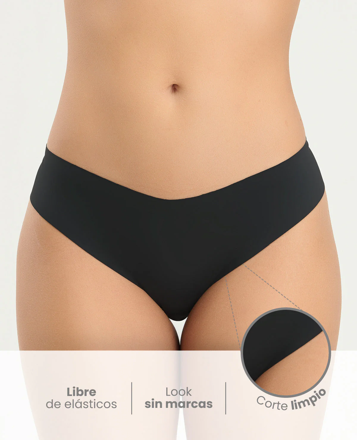 PANTY BRASILERO | SEMIDESCADERADO | INVISIBLE - Image 2