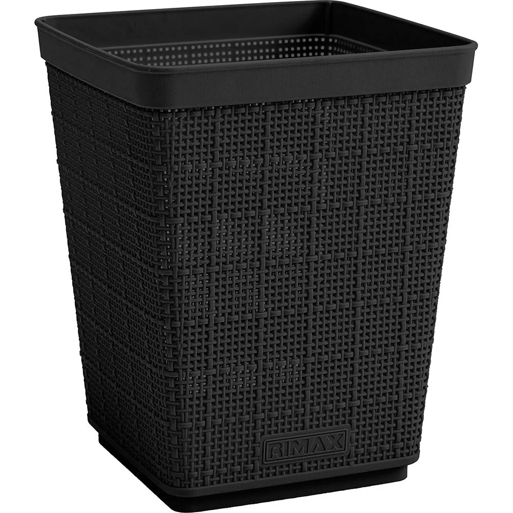 Papelera Fique 6 Litros Negro - Image 2