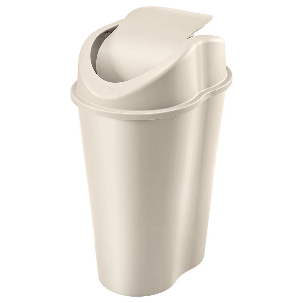 Papelera Style Tapa Vaiven 50 Litros Taupe