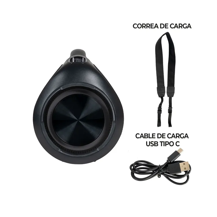 Parlante Kalley K-PBOOMPLUS, color Negro - Image 8