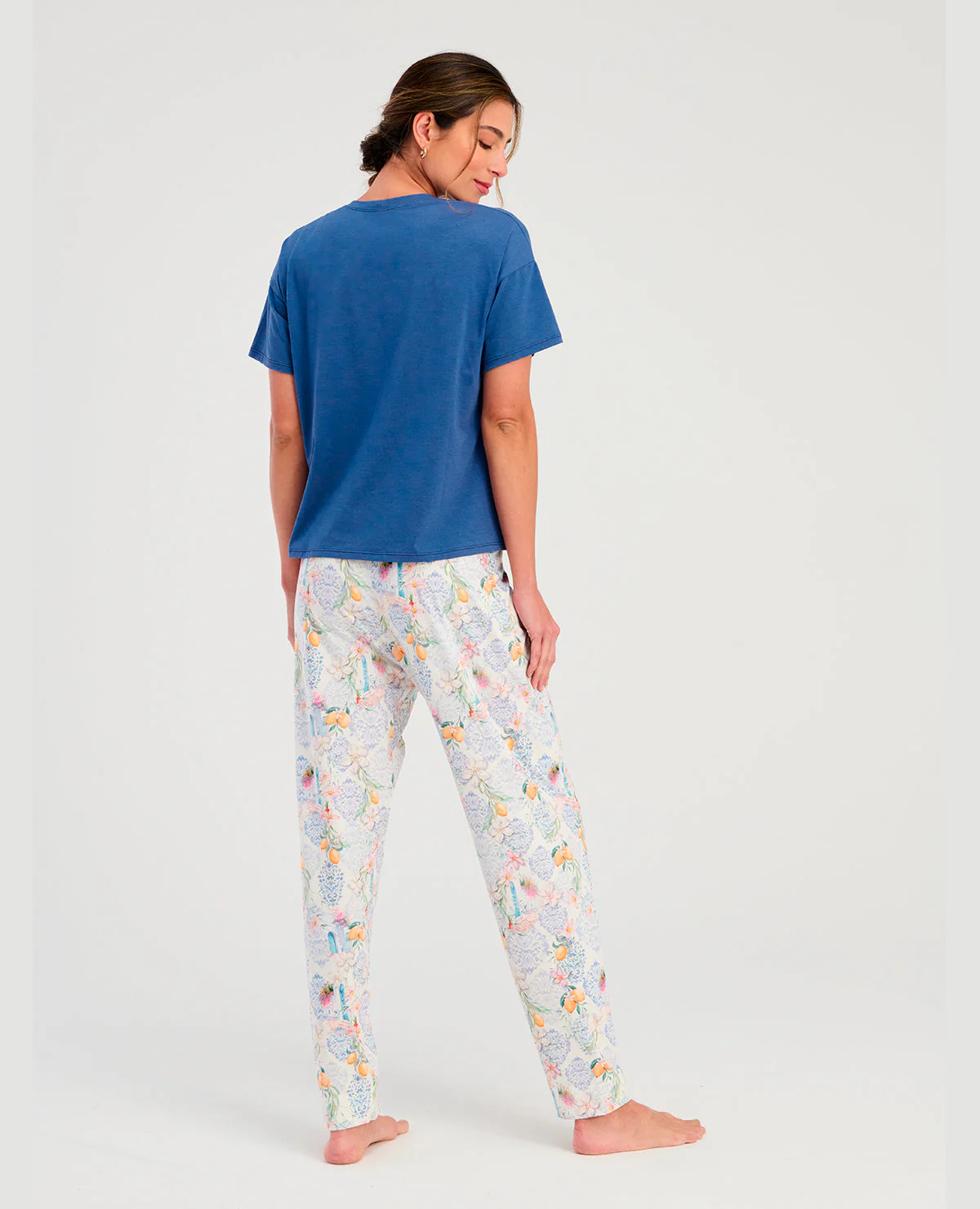 PIJAMA DE PANTALÓN | MANGA CORTA | ESTAMPADA - Image 3