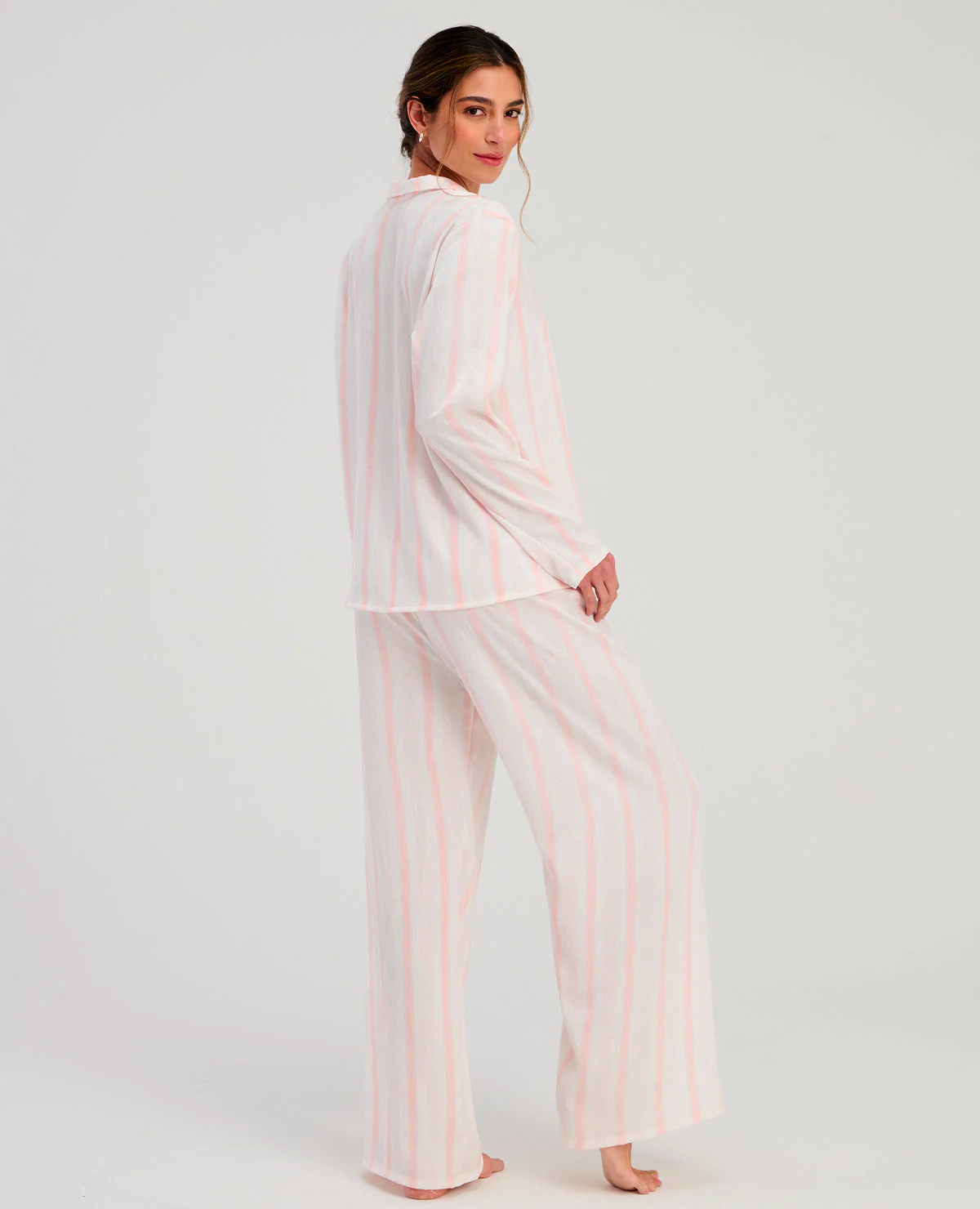 PIJAMA DE PANTALÓN | MANGA LARGA | CON BOTONES - Image 3