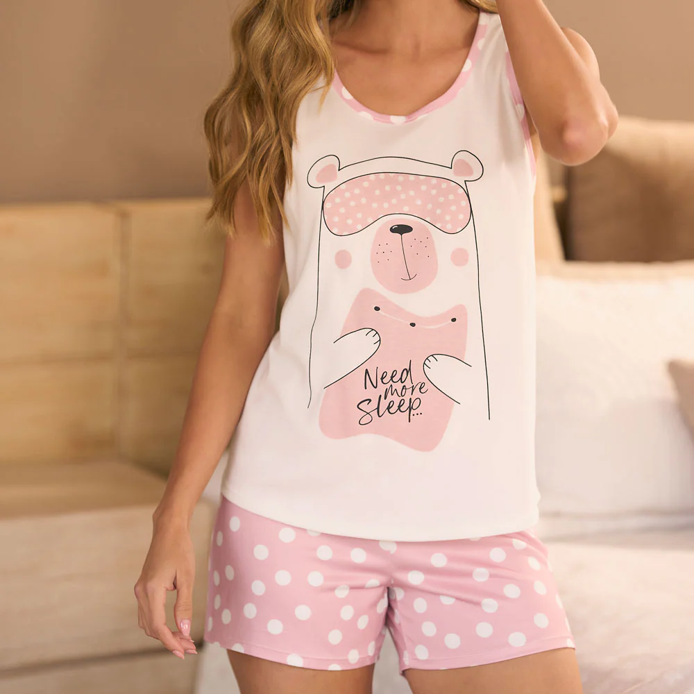 PIJAMA SHORT SISA BOLAS 417733 - Image 2