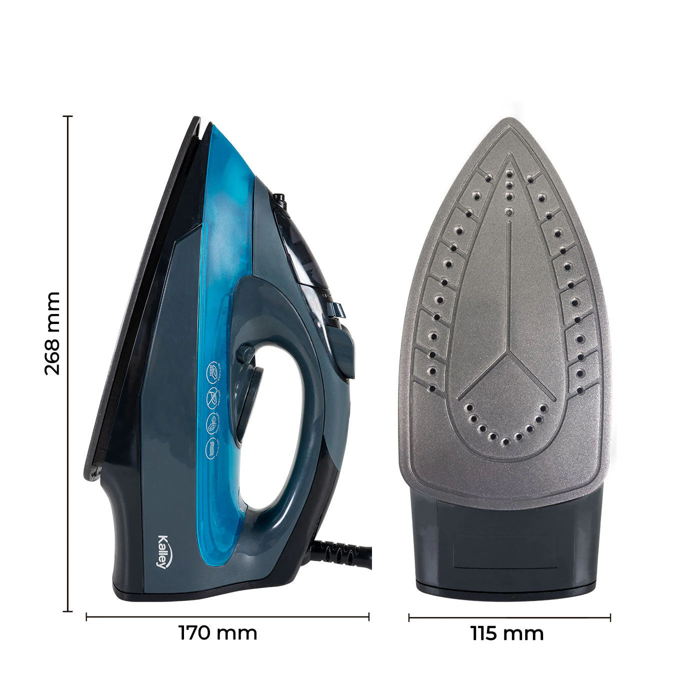 Plancha Kalley Vap K-Pvad, Azul - Image 8