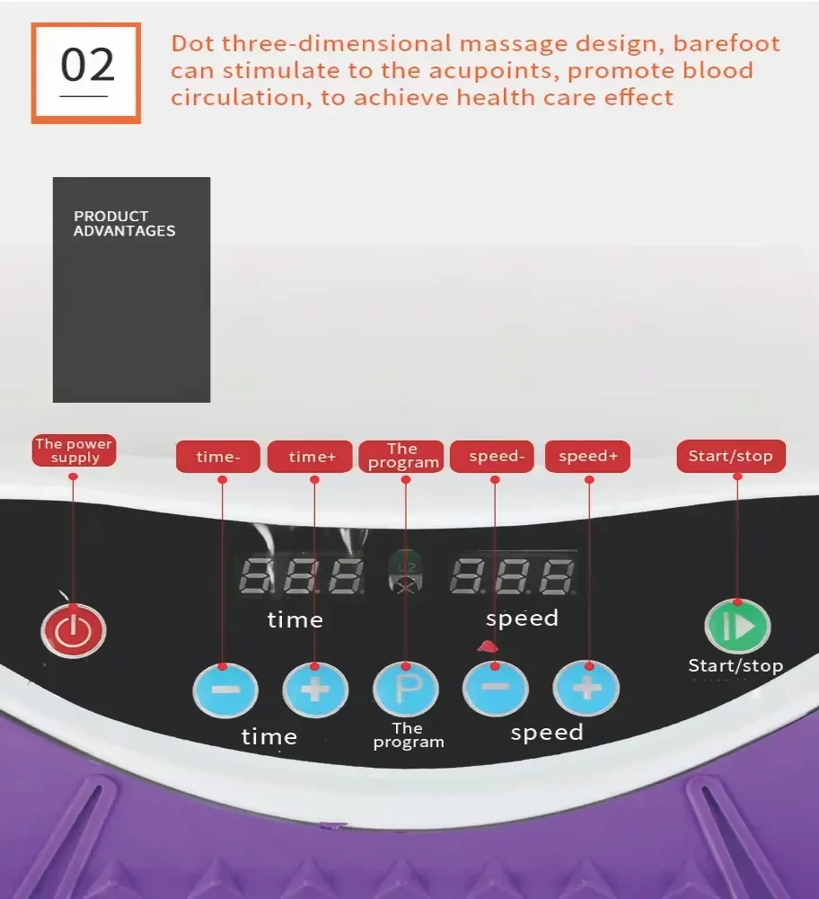 PLATAFORMA DE VIBRACIÓN PARA EJERCICIOS EN CASA + BANDAS - Image 5