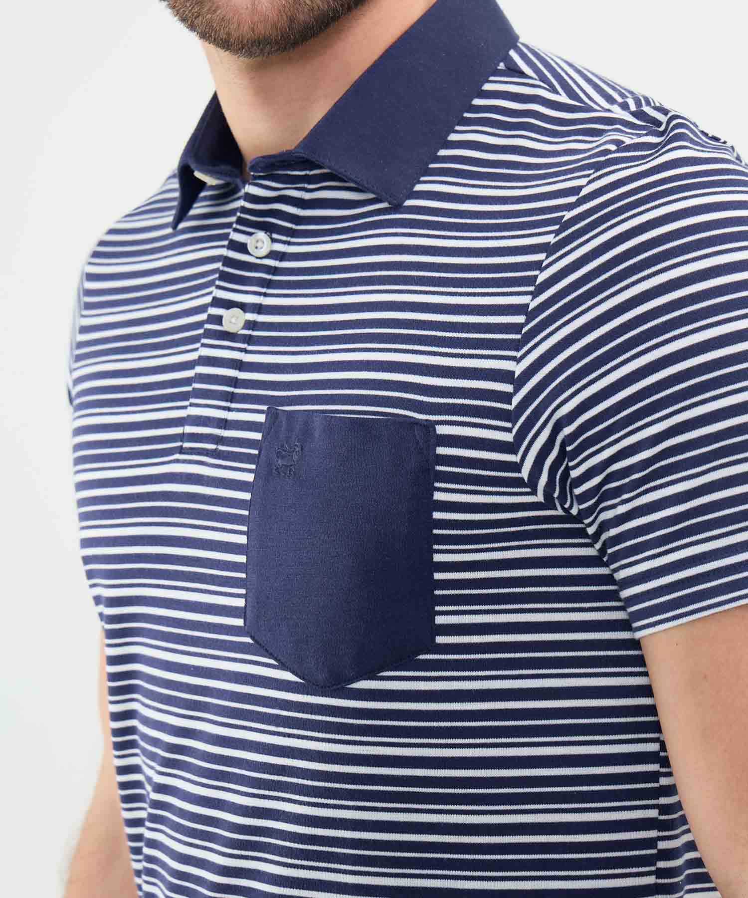 POLO CUELLO MAQUINA CON BOLSILLO 44112644 - Image 3