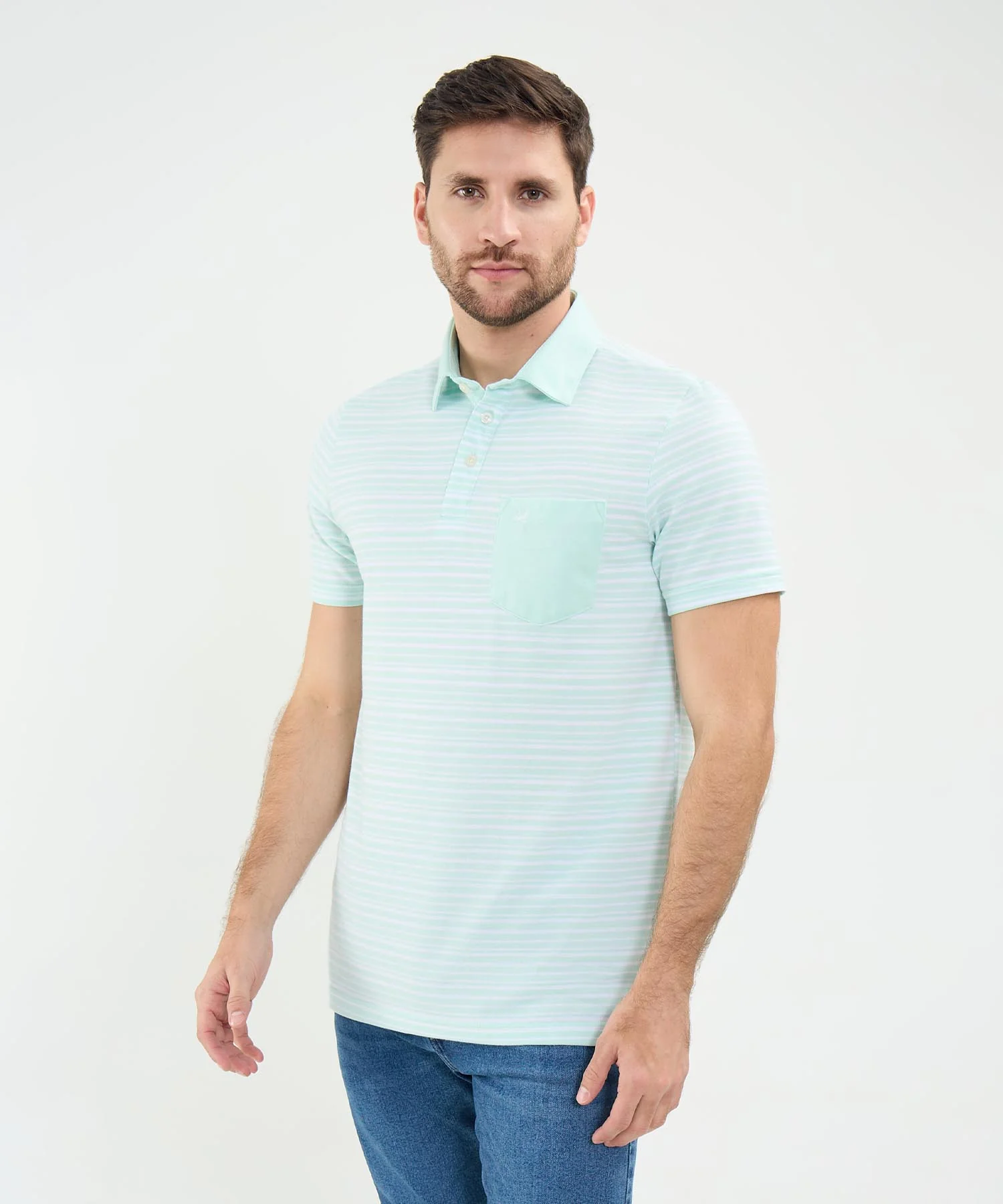 POLO CUELLO MAQUINA CON BOLSILLO 44112644 - Image 7