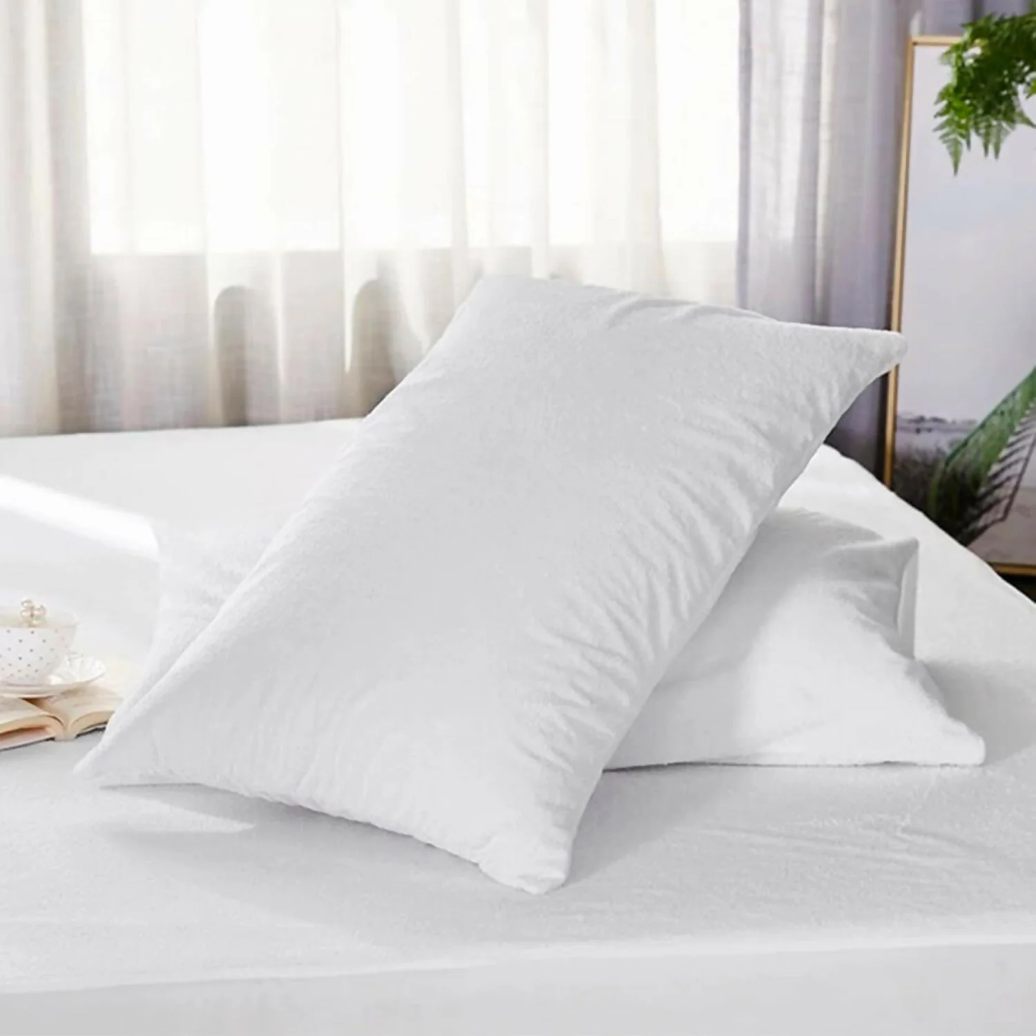 Protector almohada 100% impermeable antifluido terry 50x70cm Set x2 - Image 6