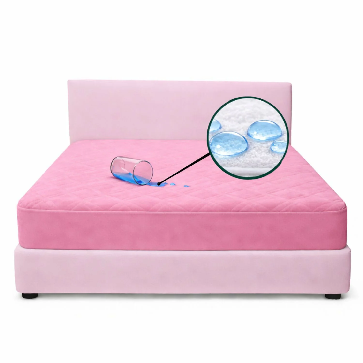 Protector colchon sencillo antifluido 100x190cm - Image 9