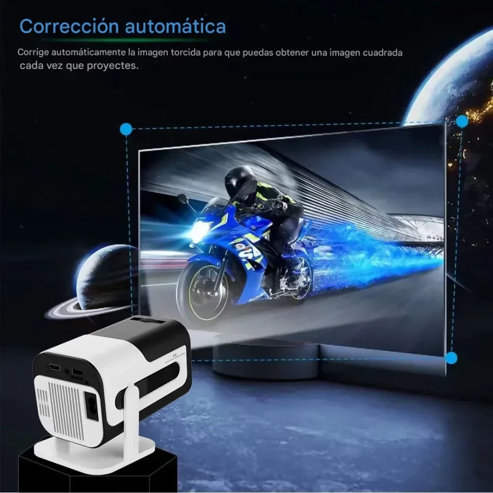 PROYECTOR 4K VIDEO BEAM WIFI BLUETOOTH JY320 CON CONTROLES ✅ - Image 4