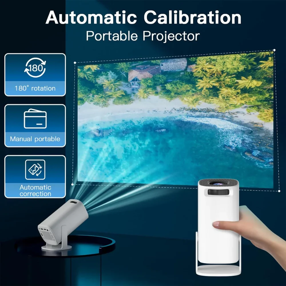 PROYECTOR VIDEO BEAM WIFI 5G ANDROID GAME 2 CONTROLES P30 🎥✨ - Image 7