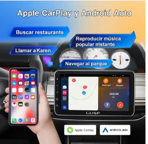 RADIO PANTALLA TÁCTIL ANDROID AUTO CARPLAY 10" GPS CÁMARA - Image 2