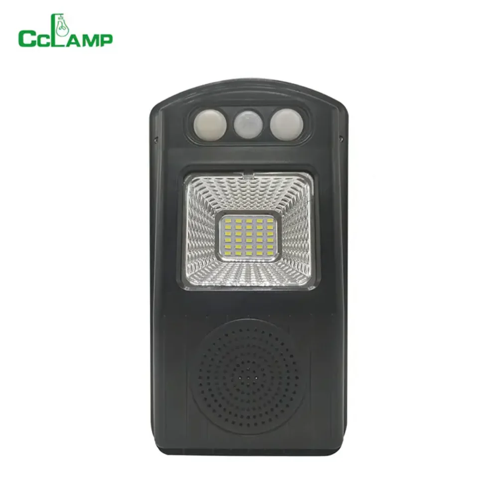 REFLECTOR CON PANEL SOLAR DE 30W RECARGABLE BLUETOOTH MÚSICA CL-180 - Image 5