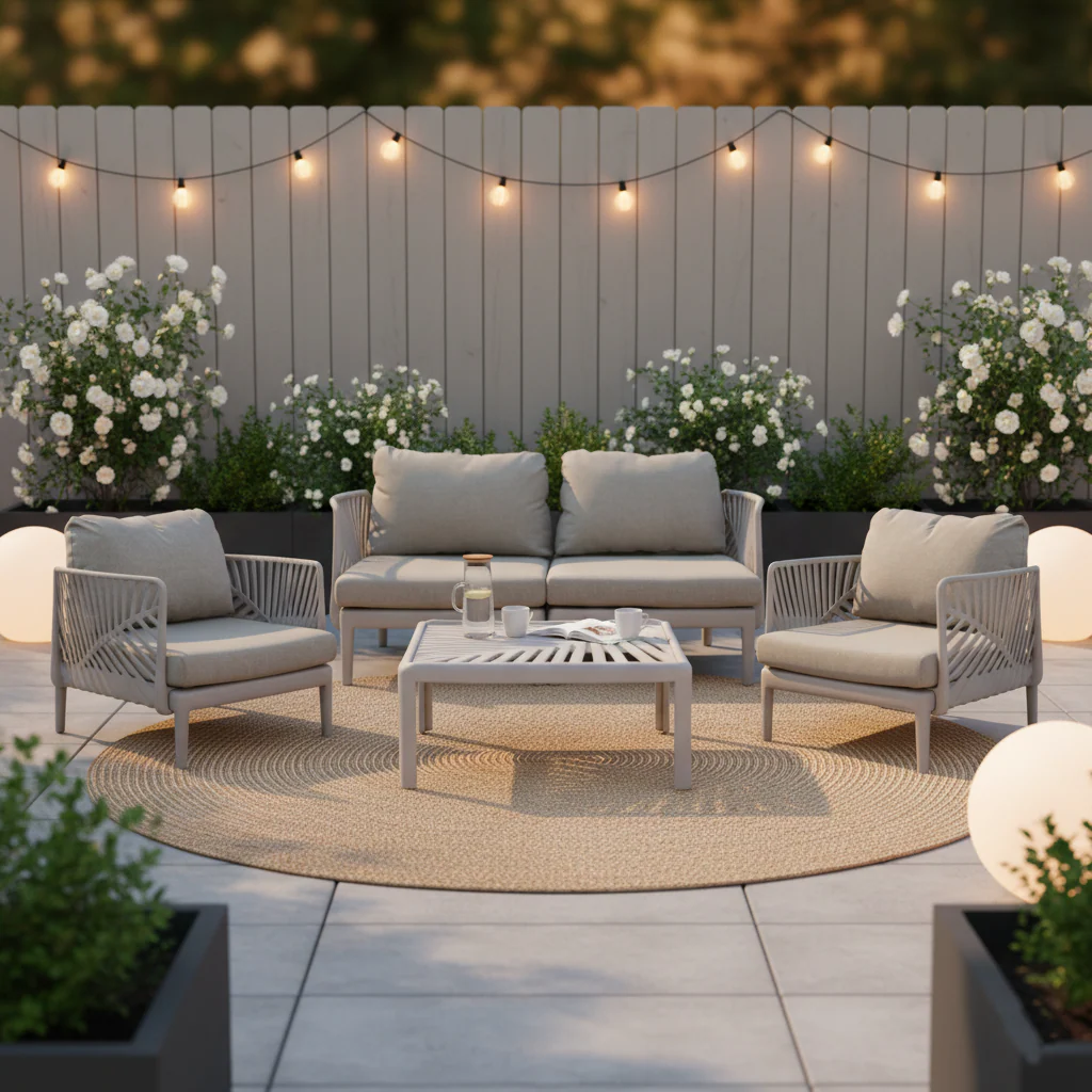 SALA DE EXTERIOR ASTRATTO, BEIGE - Image 2