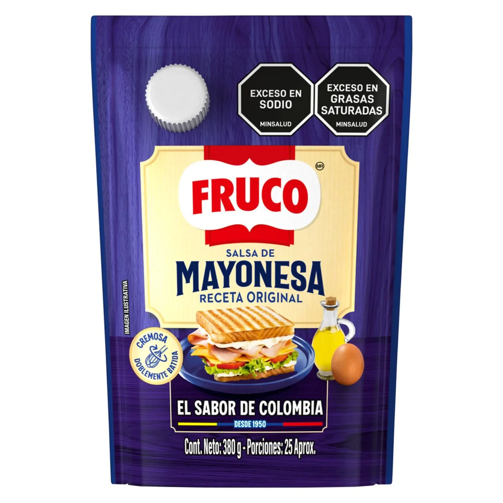 SALSA MAYONESA DOYPACK 380GR