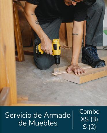 SERVICIO DE ARMADO,  COMBO XS (3) - S (2)