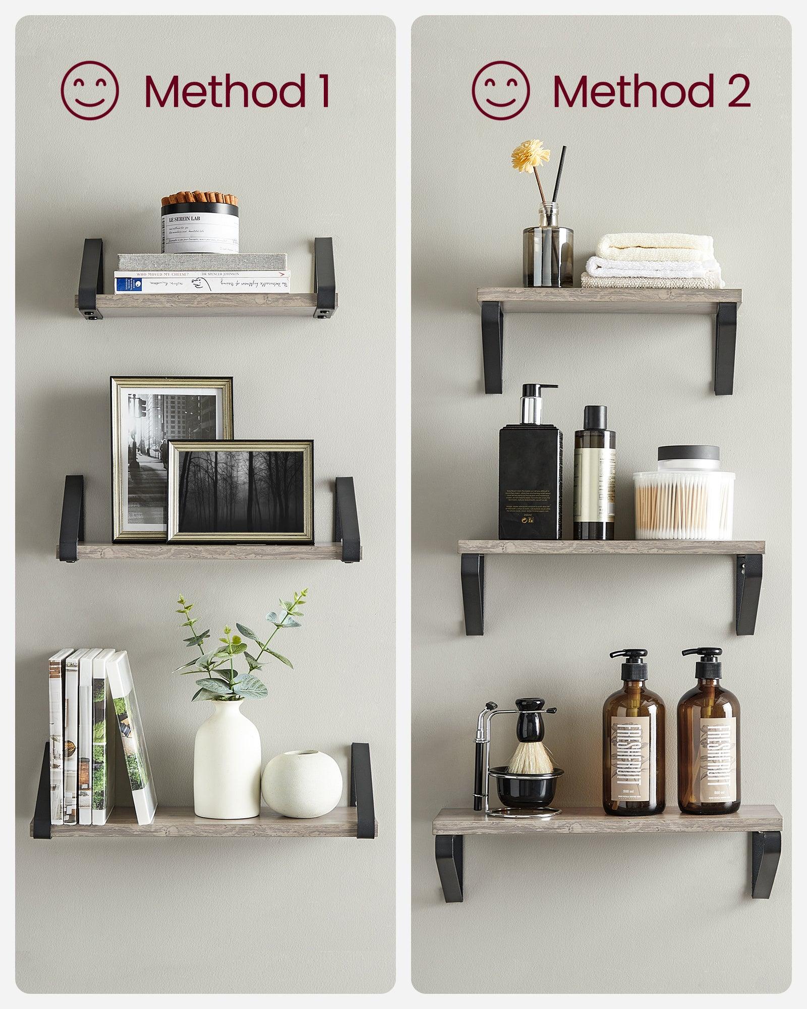 SET DE 3 REPISAS SHELF, MARRÓN RUSTICO - Image 16