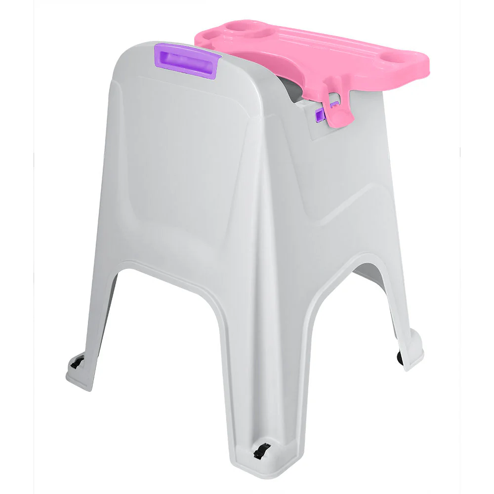 Silla Comedor para Bebé Rosado - Image 4