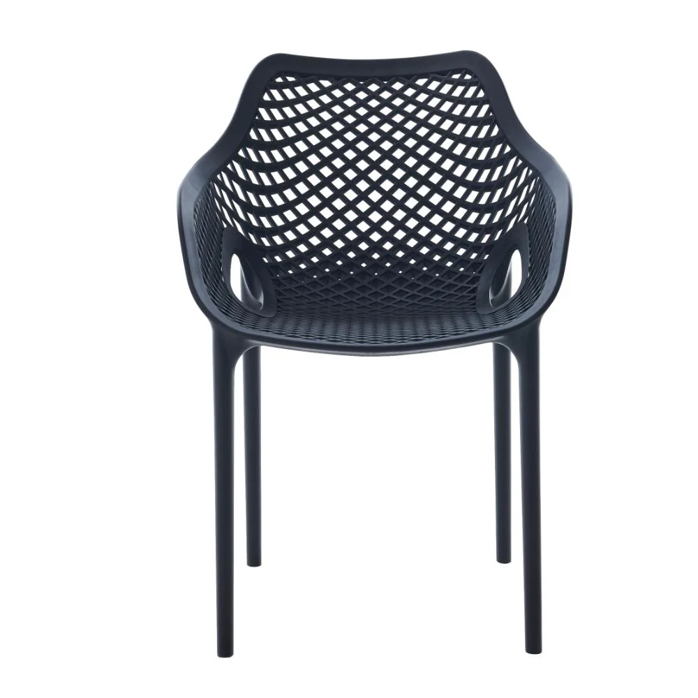 Silla con Brazos Miame, Negro, con espaldar y diseño moderno - Image 5