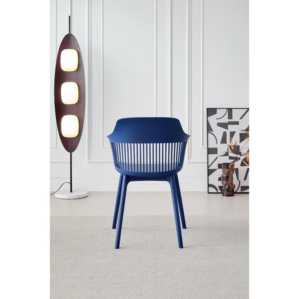 SILLA CON COJIN MAX, COLOR AZUL, CON ESPALDAR Y COJÍN - Image 4
