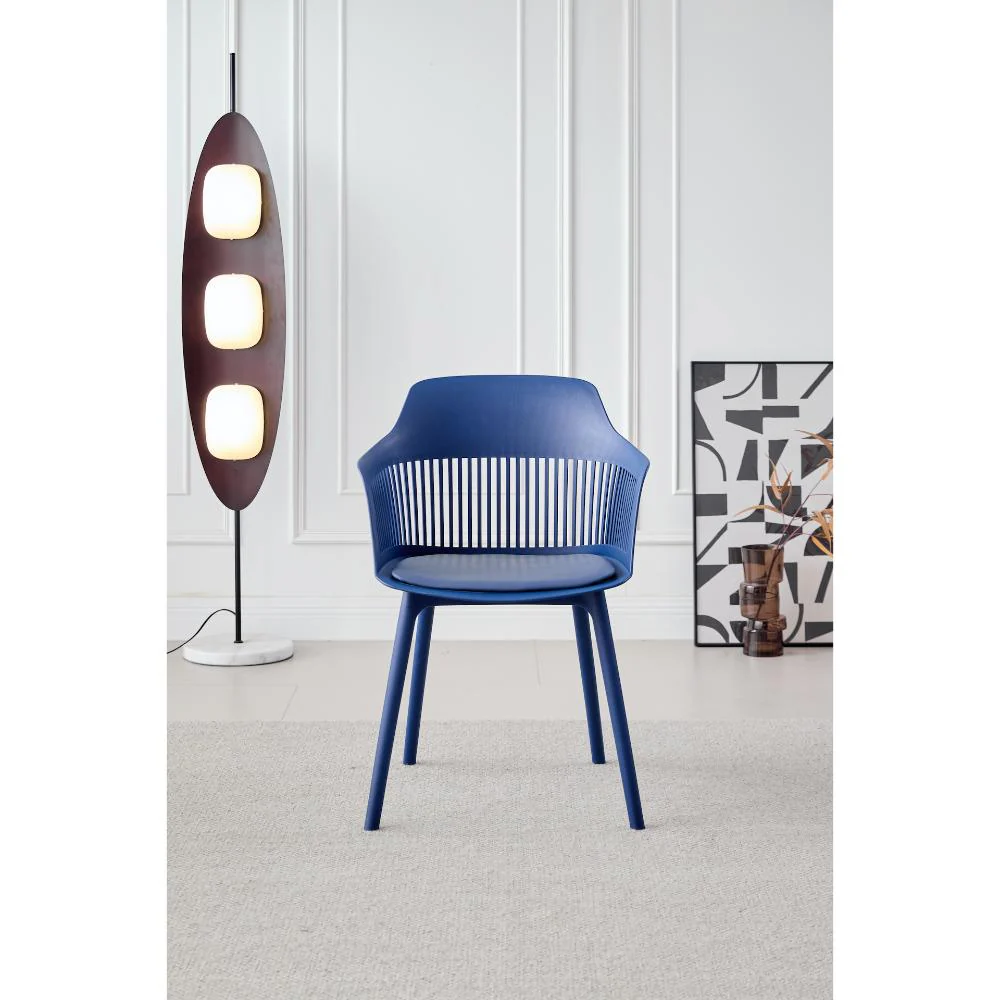 SILLA CON COJIN MAX, COLOR AZUL, CON ESPALDAR Y COJÍN - Image 6