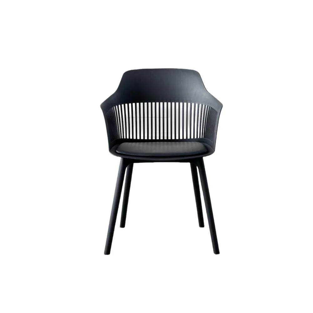 SILLA CON COJIN MAX, COLOR NEGRO, CON ESPALDAR Y COJÍN - Image 12