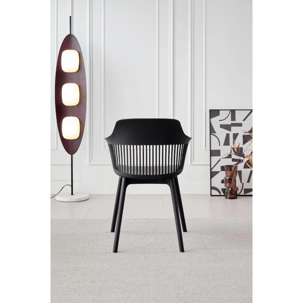 SILLA CON COJIN MAX, COLOR NEGRO, CON ESPALDAR Y COJÍN - Image 5