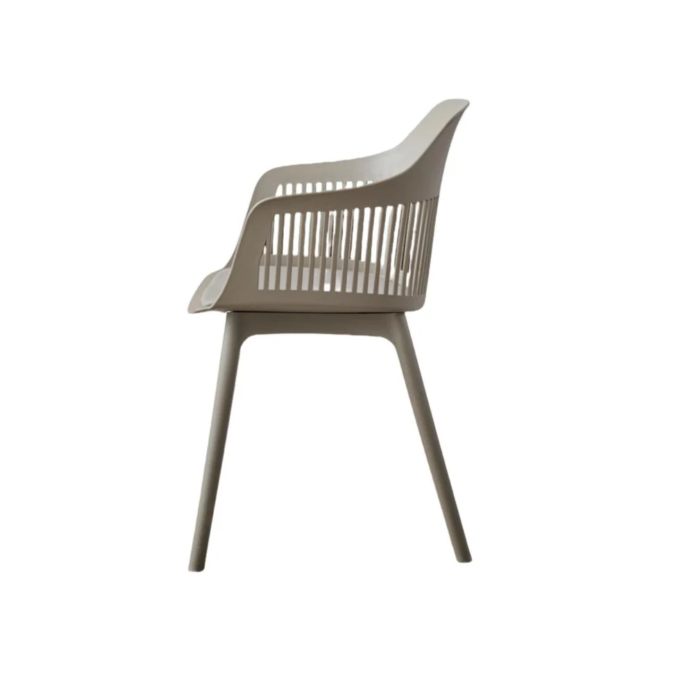 SILLA CON COJIN MAX, COLOR TAUPE, CON ESPALDAR Y COJÍN X4 - Image 14
