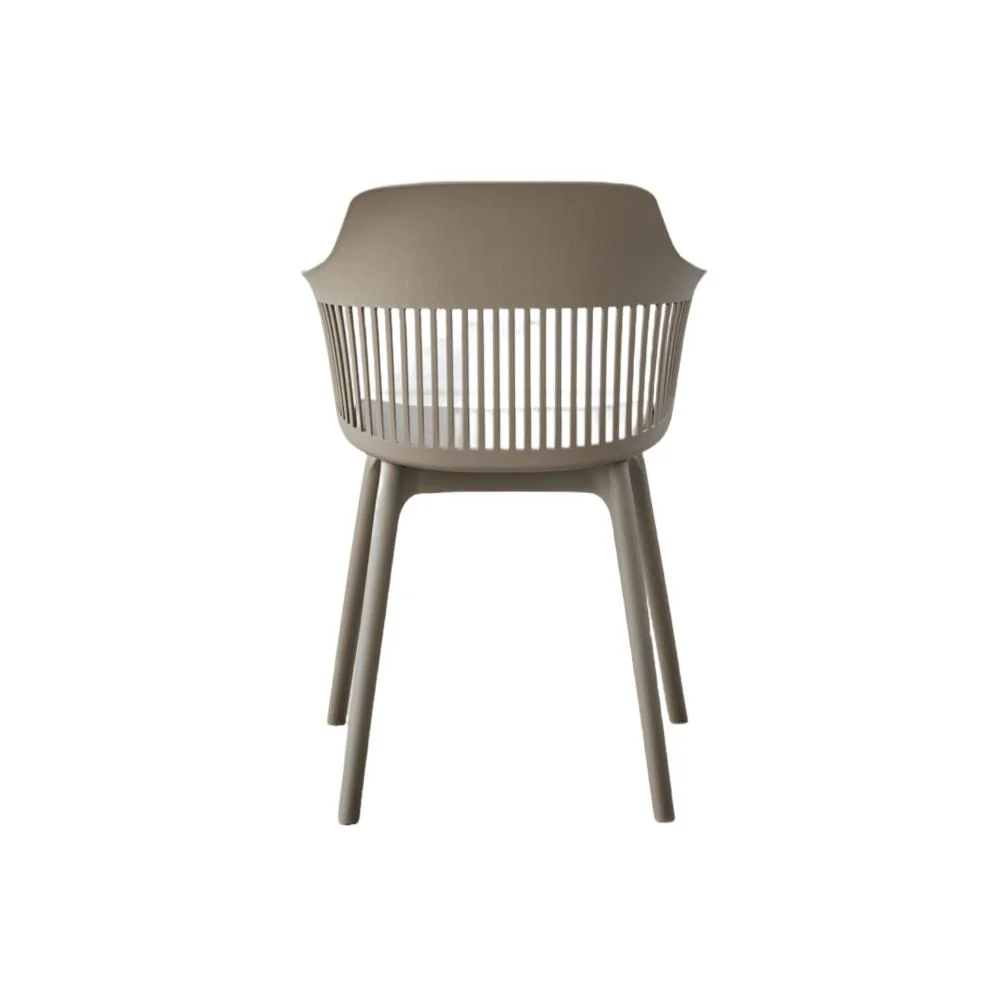 SILLA CON COJIN MAX, COLOR TAUPE, CON ESPALDAR Y COJÍN X4 - Image 16