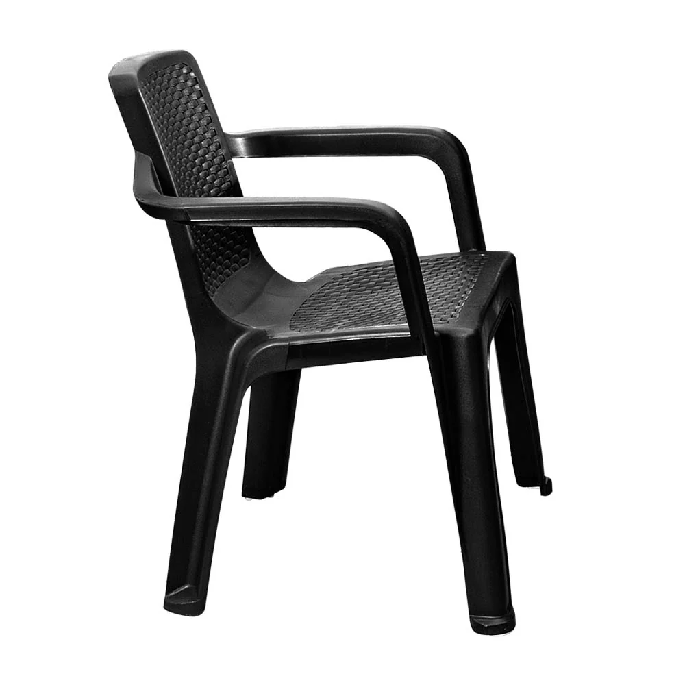 Silla Eterna Con Brazos Negra - Image 2